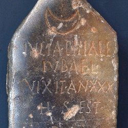 Cherchell, Tombstone of a freedwoman of king Juba II