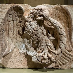 Beirut, Relief of an eagle and a wreath