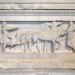 Sidon, Royal Tombs, Chamber 6, Sarcophagus of the satrap