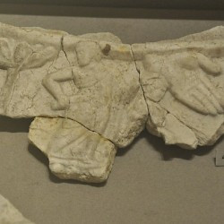 Beirut, marble fragment with the Aqedah (the sacrifice of Abraham)