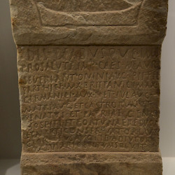 Hegra, Inscription mentioning Caracalla