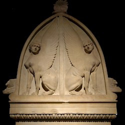 Sidon, Royal Tombs, Chamber 4, Lycian sarcophagus, Sphinxes