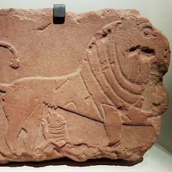Dedan, Temple, Relief of a lion