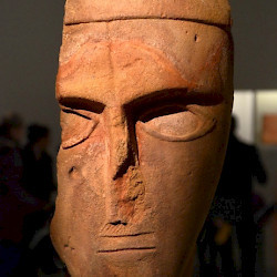 Dedan, Temple, Head of a man