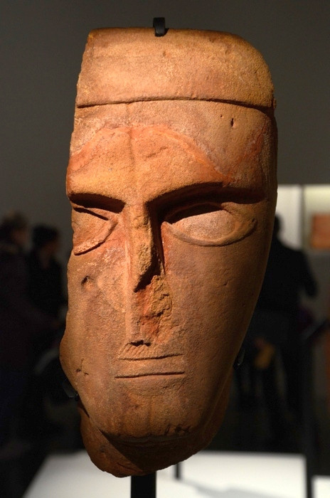 Dedan, Temple, Head of a man