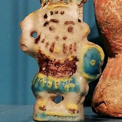Naucratis, Figurine of Bes as Roman officer