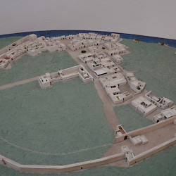 Kerkouane, Model of the ancient town
