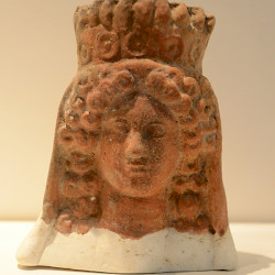 Kerkouane, Head of a goddess
