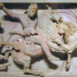 Sidon, Royal Tombs, Chamber 3, Alexander sarcophagus (18) (Abdalonymus)