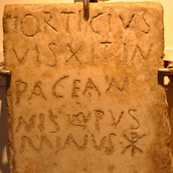 Hadrumetum, Tombstone of Iorticius