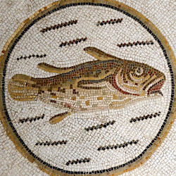 Hadrumetum, Mosaic of a Fish