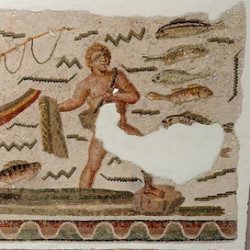 Thugga, House of Dionysus and Odysseus, Fishermen