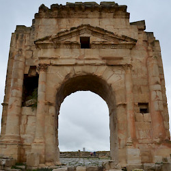 Mactaris, Forum, Arch of Trajan