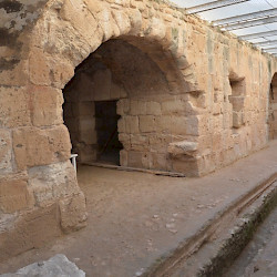 Thysdrus, Amphitheater, Underground corridor