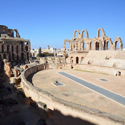 Thysdrus, Amphitheater, Arena