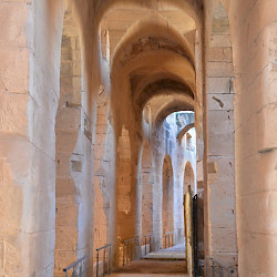 Thysdrus, Amphitheater, Corridor