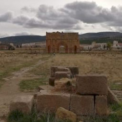 Lambaesis, Legionary Base, View from the north
