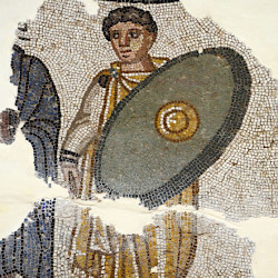 Tipasa, Achilles Mosaic (detail)