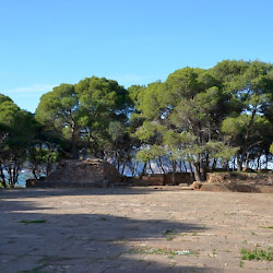 Tipasa, Forum, Curia, Mosaic of Captives