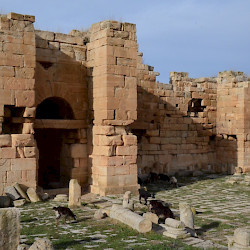 Madauros, Byzantine fort