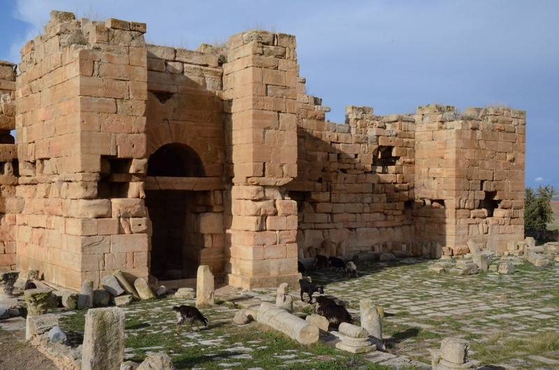 Madauros, Byzantine fort