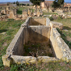 Madauros, House with oil press A, Square basins