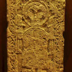 Kom Abu Billu, Coptic funerary stela