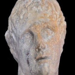 Pella, Statue of Alexander the Great as Pan
