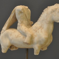 Pella, Statuette of a horseman