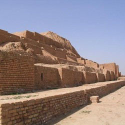 Choga Zanbil, Ziggurat, Northeastern side
