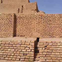Choga Zanbil, Ziggurat, Drain (close to the southern corner)
