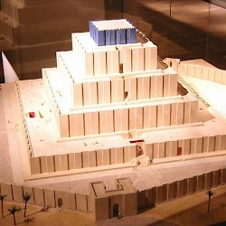 Choga Zanbil, Ziggurat, Model