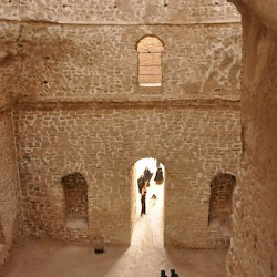 Firuzabad, Palace of Ardašir, Central room, seen from the gallery