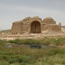 Firuzabad, Palace of Ardašir, Great Iwan and Pool