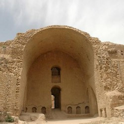 Firuzabad, Palace of Ardašir, Great iwan