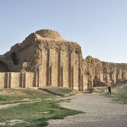 Firuzabad, Palace of Ardašir, Northwestern façade