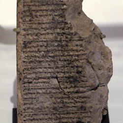 Uruk, Cuneiform tablet with first use of a zero