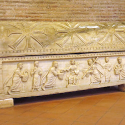 Ravenna, Sant'Apollinare in Classe, Sarcophagus