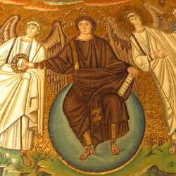 Ravenna, San Vitale, Apse, Mosaic of Christ