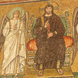 Ravenna, Sant'Apollinare Nuovo, Mosaic of Christ