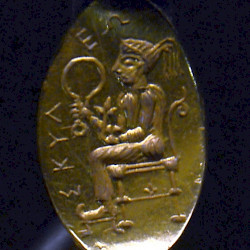 Corbu, Seal ring of king Scyles