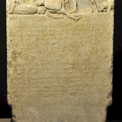 Nicaea, Funerary relief of Menas