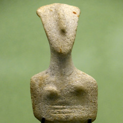 Santorini, Cycladic idol