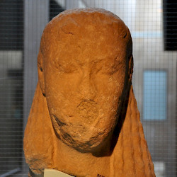 Thera, Head of an archaic statue