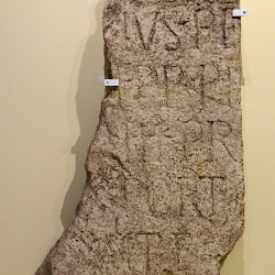 Alphen aan den Rijn, Roman inscription