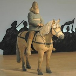 Morken, Reconstruction of a Frankish chief