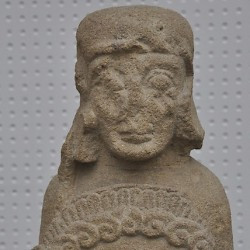 Statue of an Etruscan warrior
