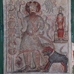 Hatra, Relief of the god Nergal