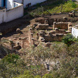 Clupea, Lower town