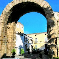 Augusta Emerita, the so-called "Arch of Trajan"